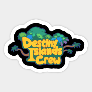 Destiny Islands Crew Sticker